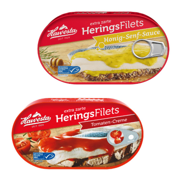 Bild 1 von HAWESTA Heringsfilets 200g