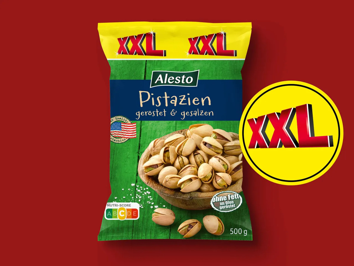 Bild 1 von Alesto Pistazien XXL, 
         500 g