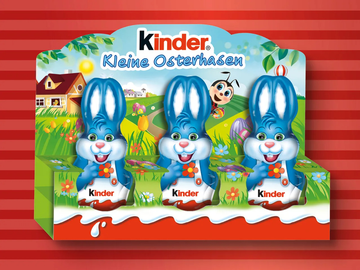 Bild 1 von Kinder Kleine Osterhasen, 
         3x 15 g