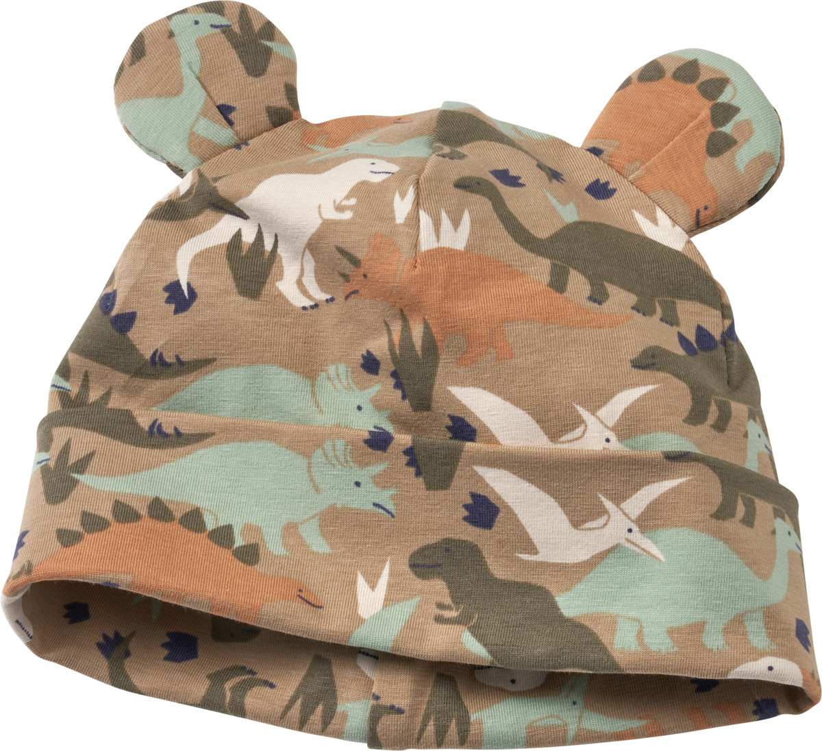 Bild 1 von ALANA Mütze Pro Climate mit Dino-Muster, grün, Gr. 42/43