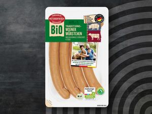 Metzgerfrisch Bio Traditions-Wiener Würstchen, 
         200 g