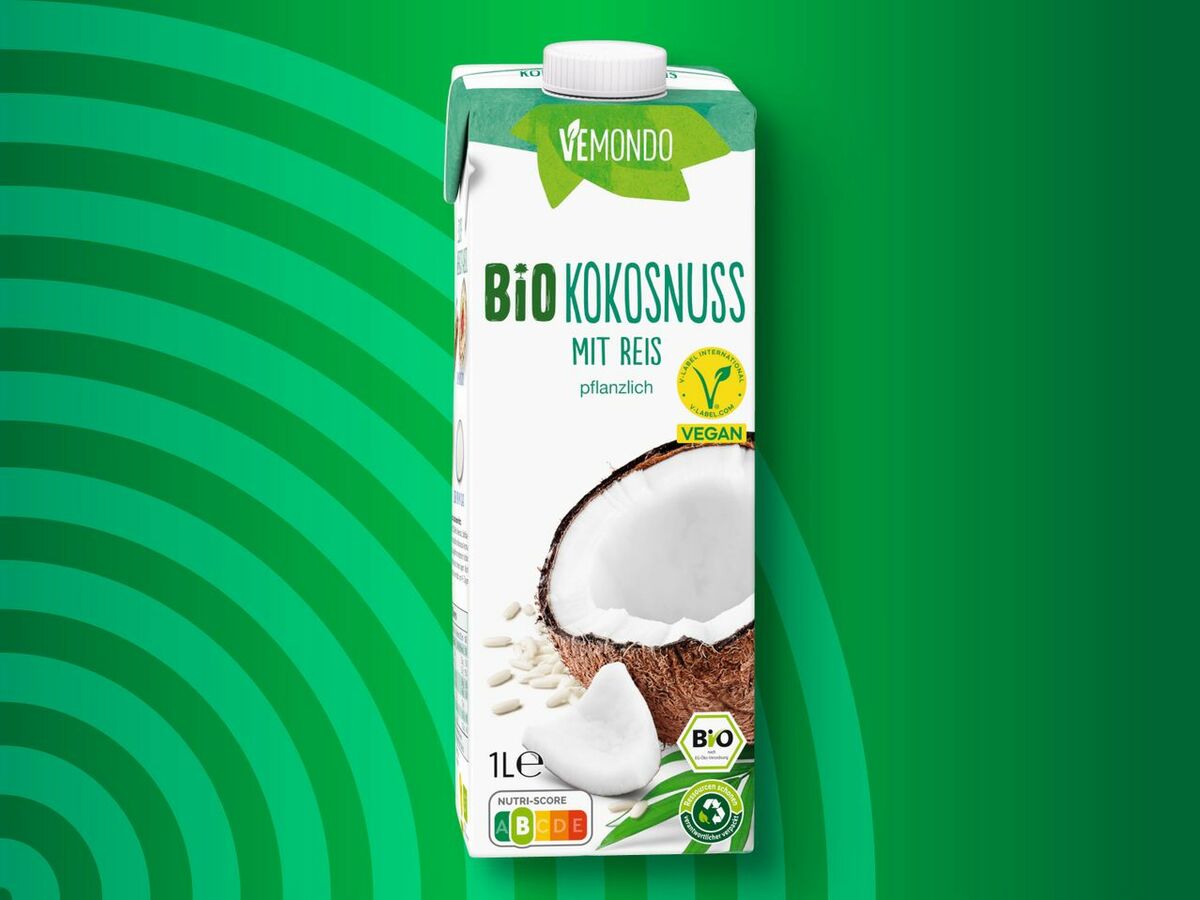 Bild 1 von Vemondo Bio Kokosnuss Drink, 
         1 l