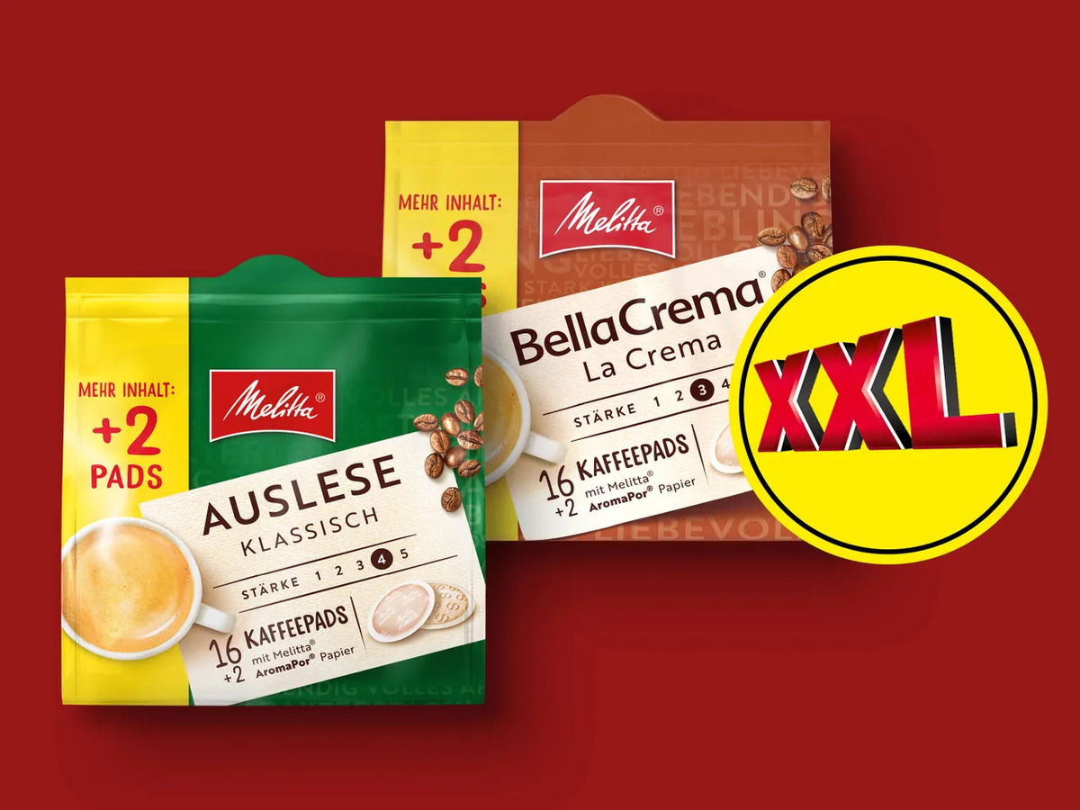 Bild 1 von Melitta Kaffeepads, 
         126 g