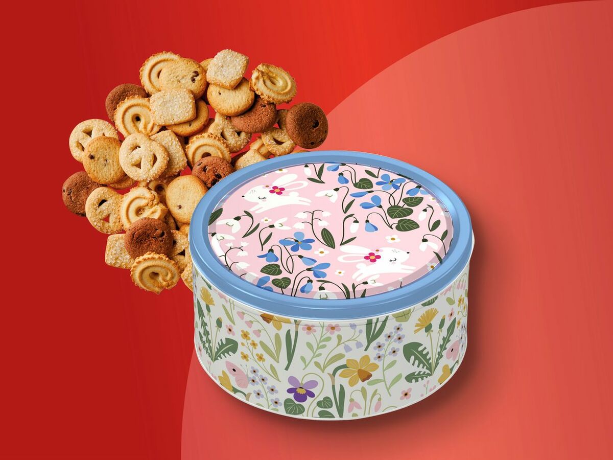 Bild 1 von Original dänisches Butter- & Schokolade-Mürbegebäck, 
         750 g