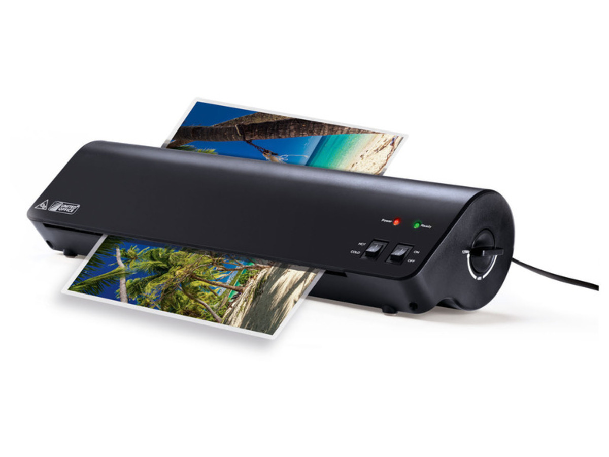 Bild 3 von UNITED OFFICE® Laminiergerät A3 ULG 300 B1 (schwarz) + 2x Laminierfolienset (A3)