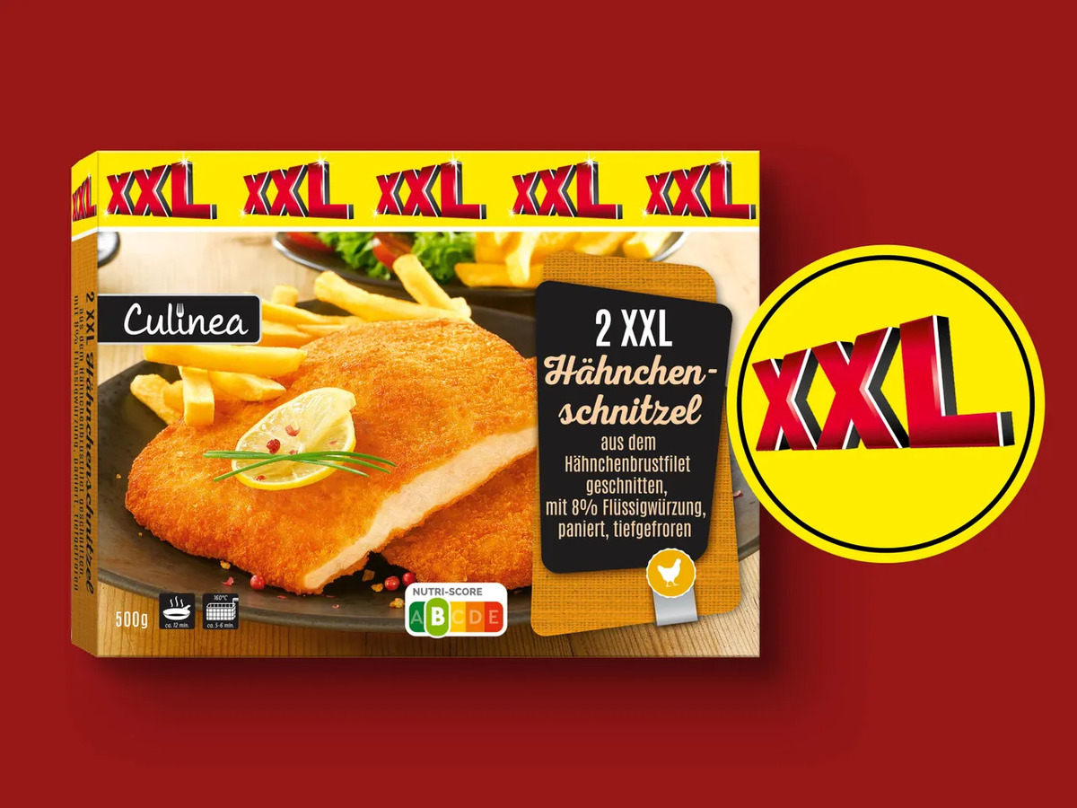 Bild 1 von Culinea Hähnchenschnitzel XXL, 
         500 g