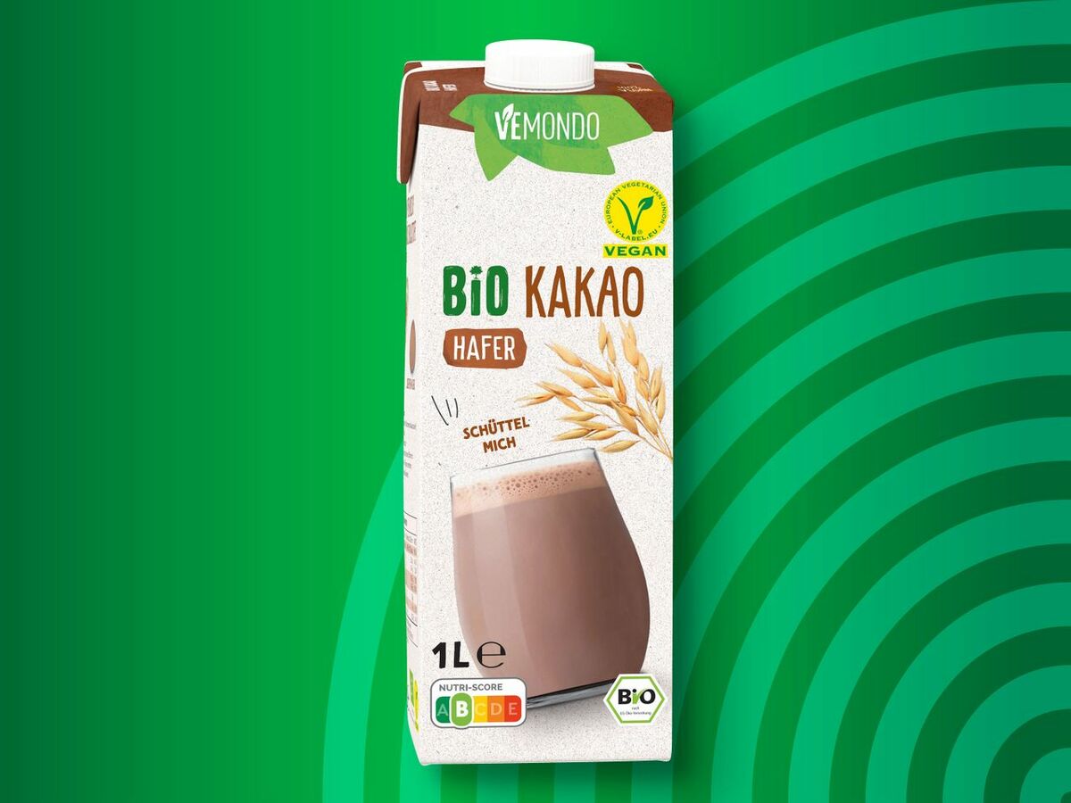 Bild 1 von Vemondo Bio Kakao Haferdrink, 
         1 l