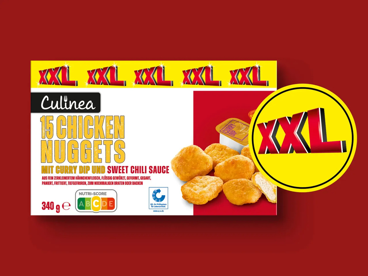 Bild 1 von Culinea Chicken Nuggets XXL, 
         340 g