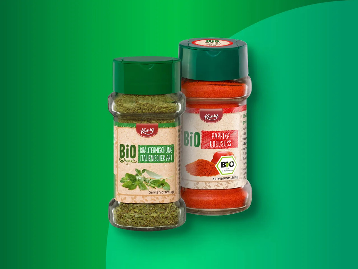 Bild 1 von Kania Bio Gewürze, 
         60/50/45/40/15 g