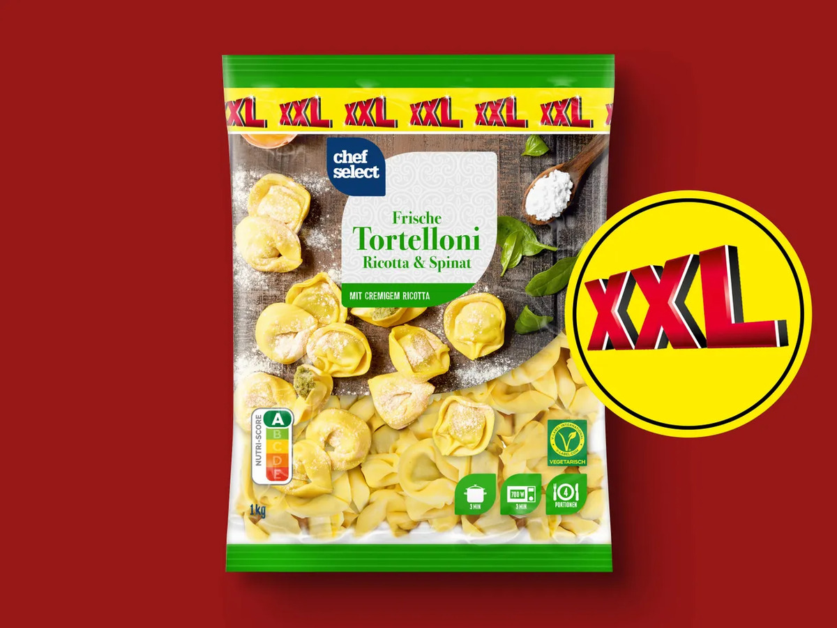 Bild 1 von Chef Select Frische Tortelloni XXL, 
         1 kg
