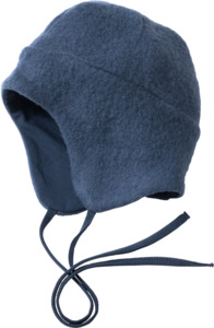ALANA Mütze mit Bio-Schurwolle, blau, Gr. 46/47