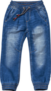 PUSBLU Jeans mit geradem Schnitt & Stretch, blau, Gr. 122