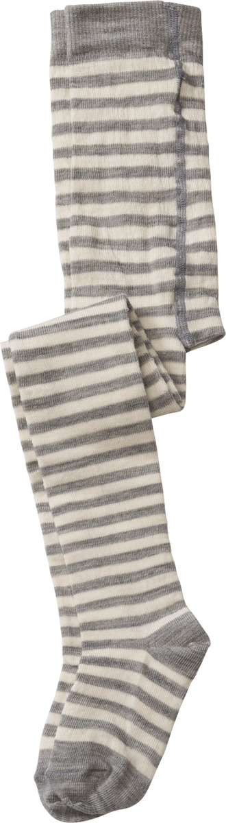 Bild 1 von ALANA Strumpfhose mit Bio-Schurwolle, grau & weiß, Gr. 110/116