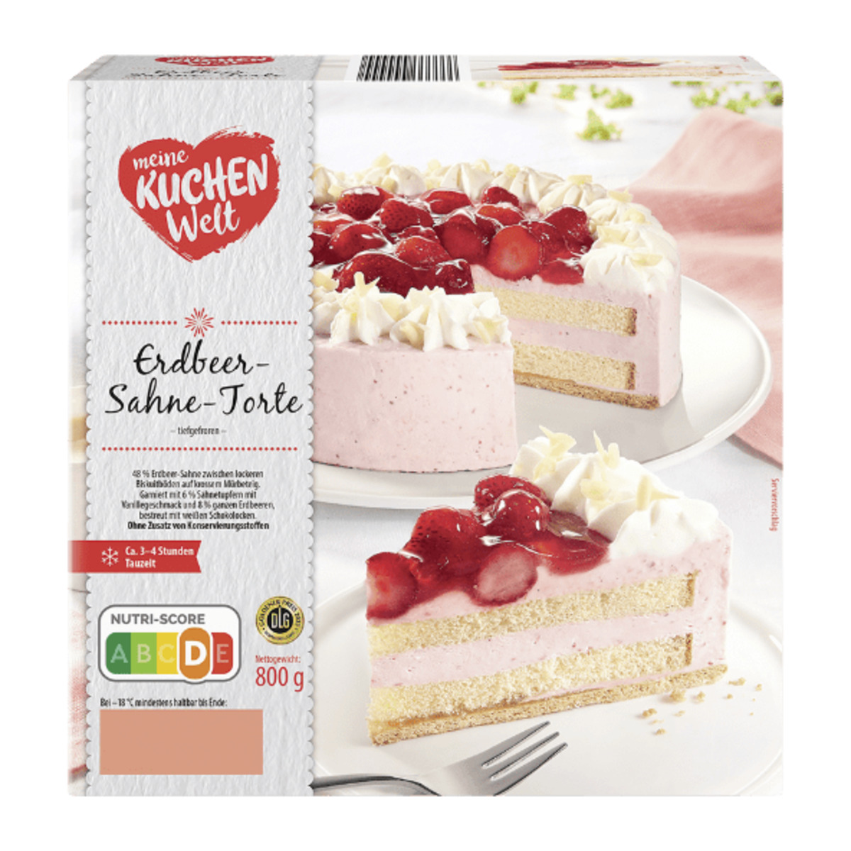 Bild 2 von MEINE KUCHENWELT Sahnetorte 800g