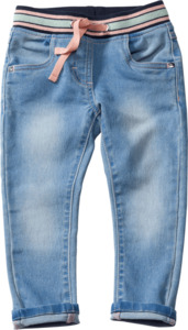 PUSBLU Jeans mit schmalem Schnitt & Kordel, blau, Gr. 122