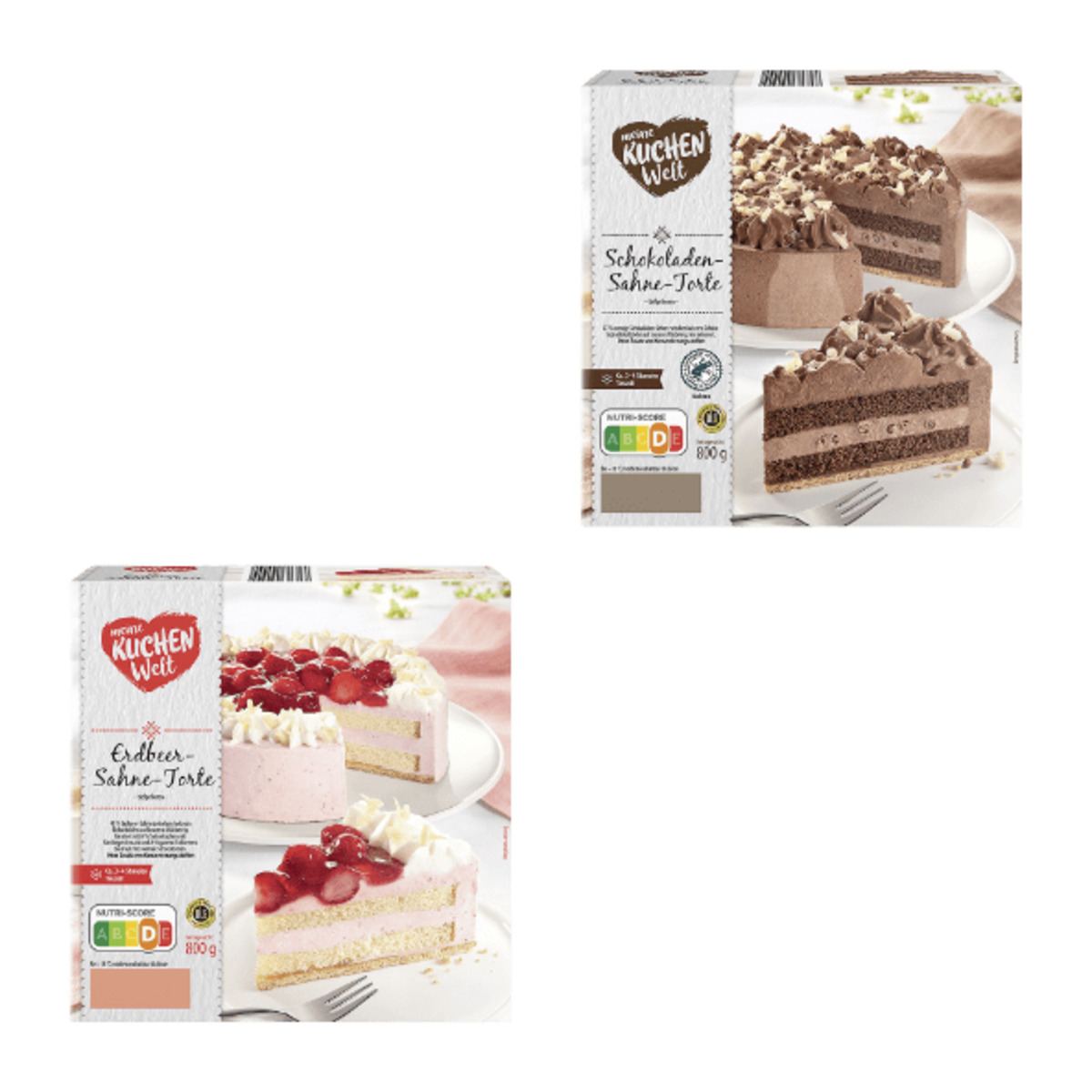 Bild 1 von MEINE KUCHENWELT Sahnetorte 800g