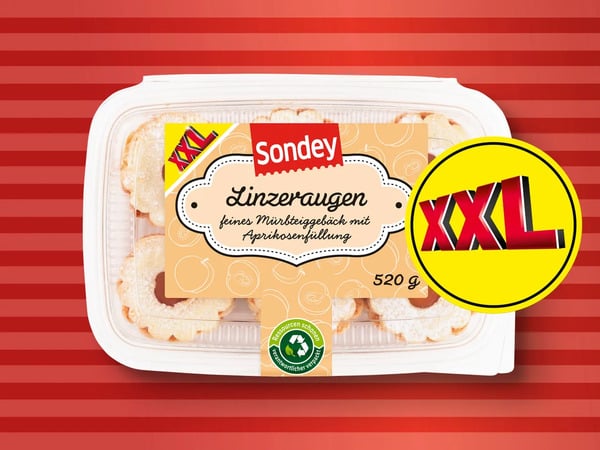 Bild 1 von Sondey Linzeraugen XXL, 
         520 g