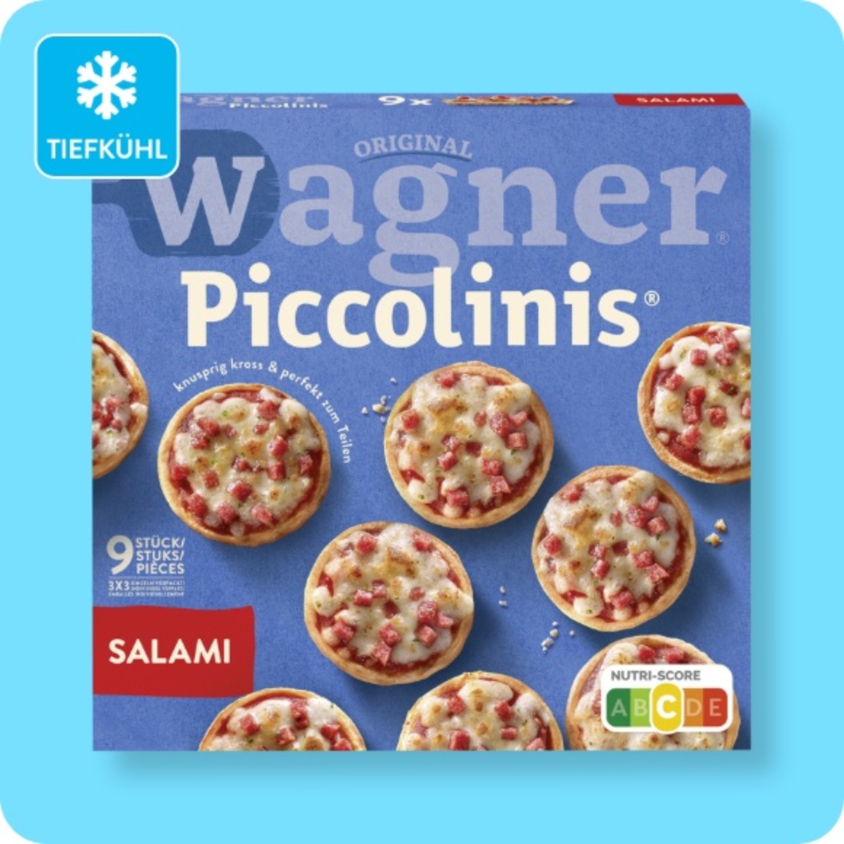 WAGNER Piccolinis, Salami oder Spinat von ALDI SÜD ansehen!