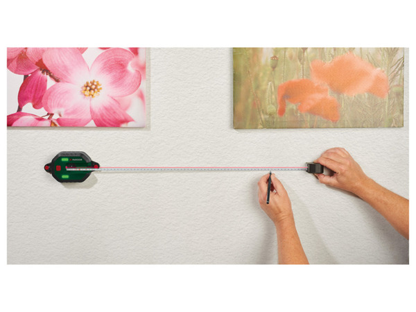 Bild 2 von PARKSIDE® Laser-Wasserwaage mit Maßband »PLLM 10 A1«, zur präzisen Ausrichtung