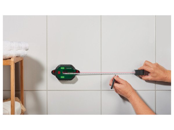Bild 3 von PARKSIDE® Laser-Wasserwaage mit Maßband »PLLM 10 A1«, zur präzisen Ausrichtung