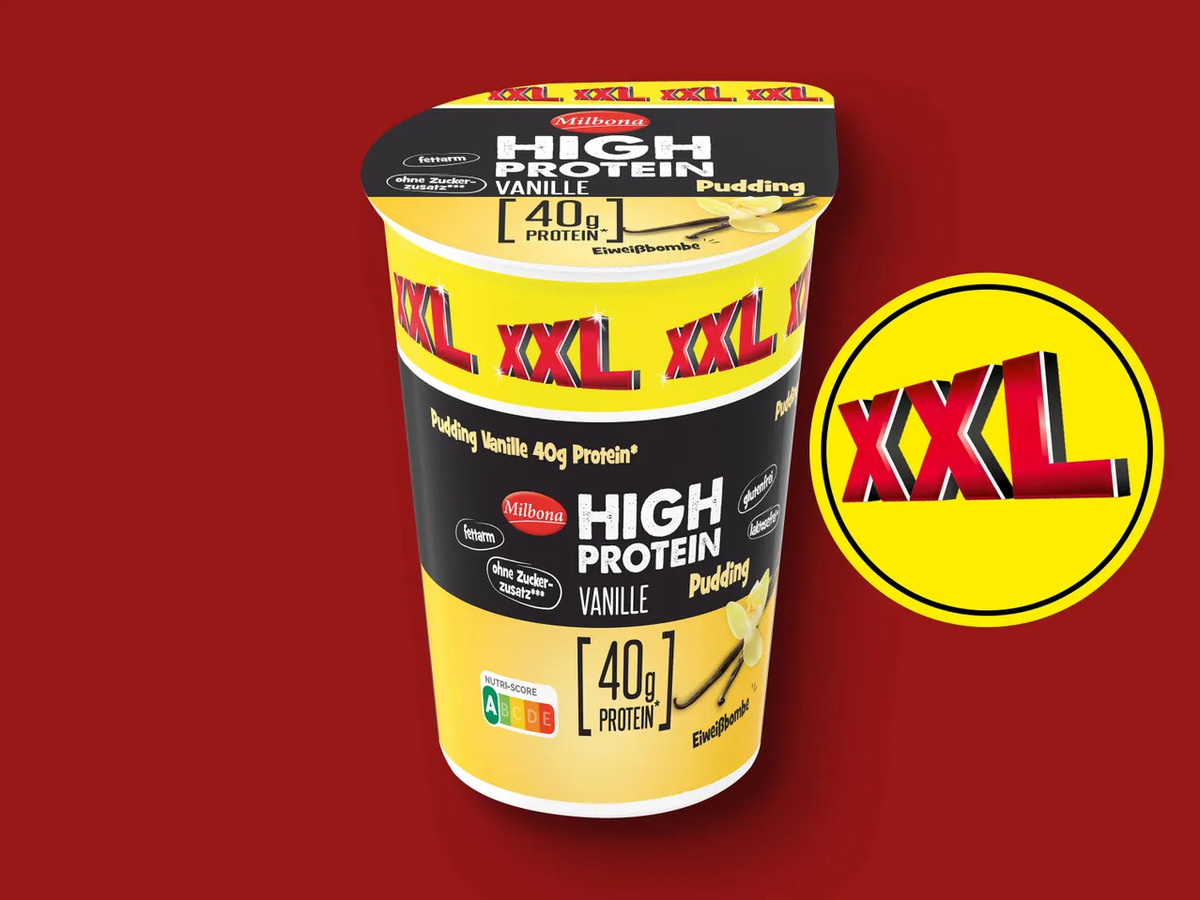 Bild 1 von Milbona High Protein Pudding XXL, 
         400 g
