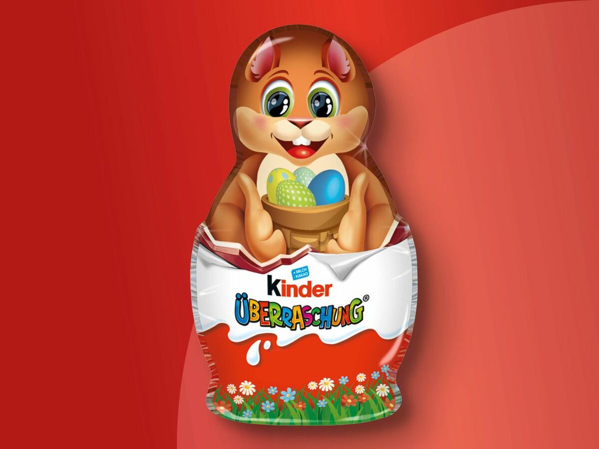 Bild 1 von Kinder Schokolade Hohlfigur mit Überraschung, 
         36 g