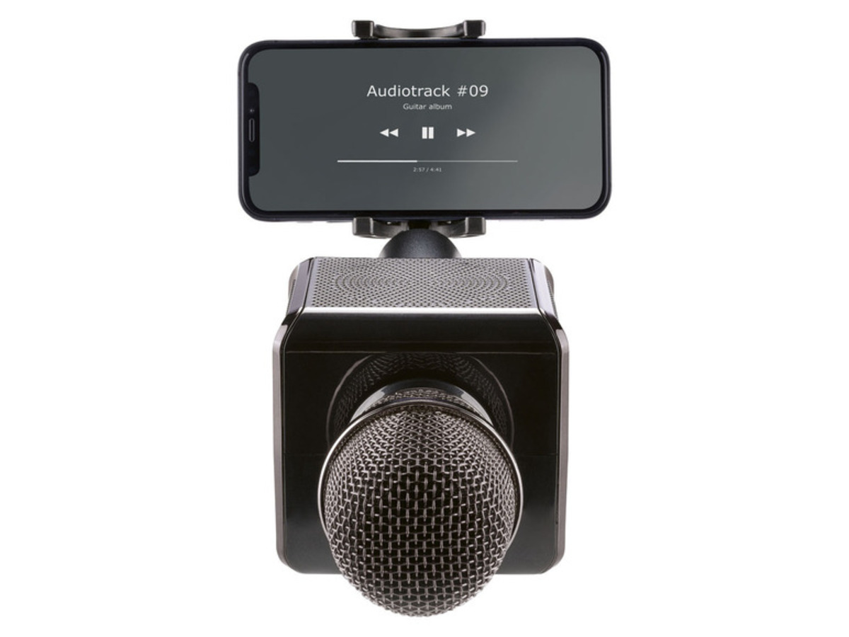 Bild 4 von SILVERCREST® Bluetooth®-Karaoke-Mikrofon, + Bluetooth-Lautsprecher, LED-Lichtershow