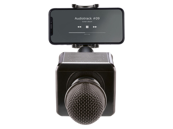 Bild 4 von SILVERCREST® Bluetooth®-Karaoke-Mikrofon, + Bluetooth-Lautsprecher, LED-Lichtershow