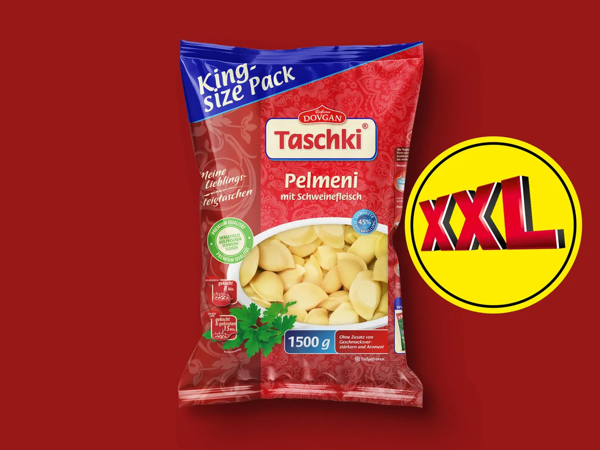 Bild 1 von Dovgan Taschki Pelmeni/Vareniki, 
         1,5 kg