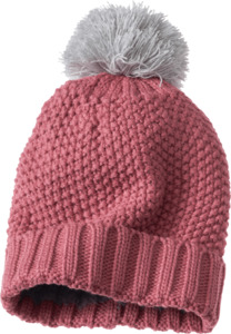 PUSBLU Mütze aus Strick, pink, Gr. 52/53