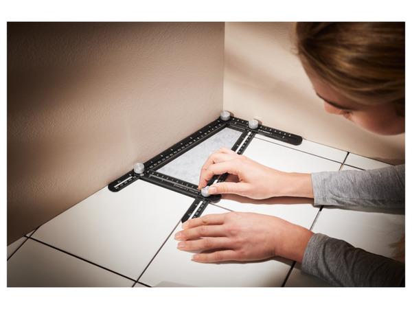 Bild 3 von PARKSIDE® Winkelschablone / Dreikantlineal / Dreieck