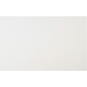 Wandfliese 'Arktis' Steingut weiß glänzend 25 x 40 cm