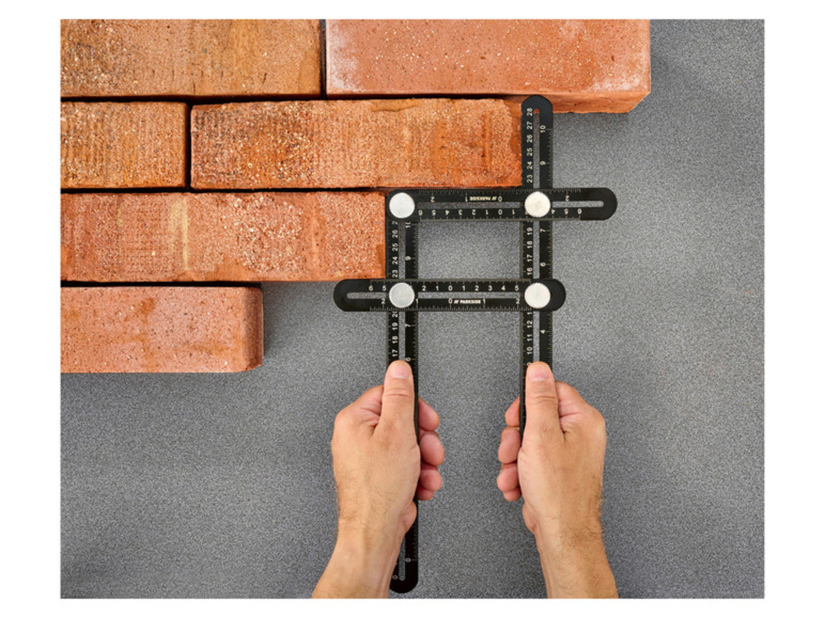 Bild 4 von PARKSIDE® Winkelschablone / Dreikantlineal / Dreieck