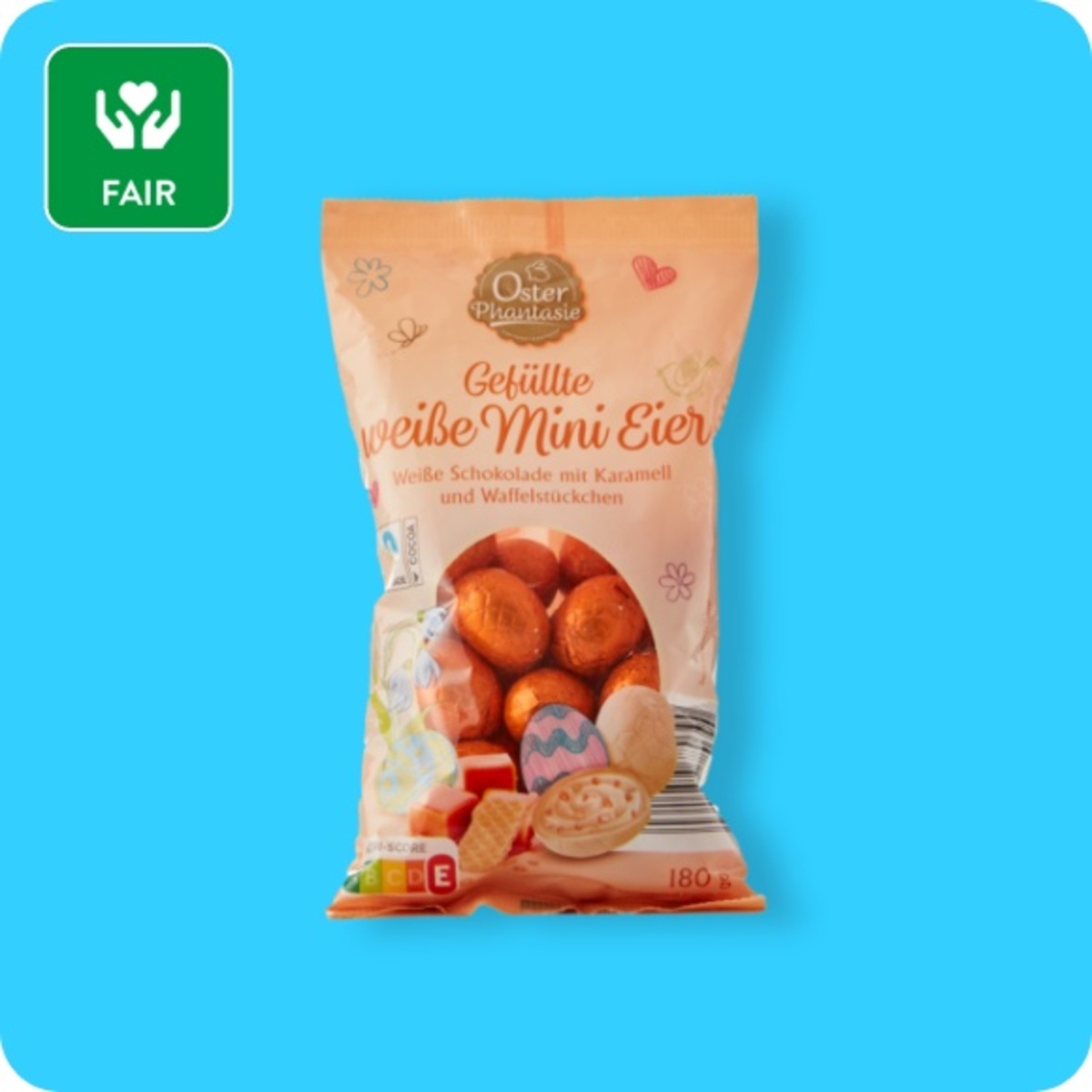 Bild 1 von OSTERPHANTASIE Gefüllte weiße Mini-Eier, versch. Sorten