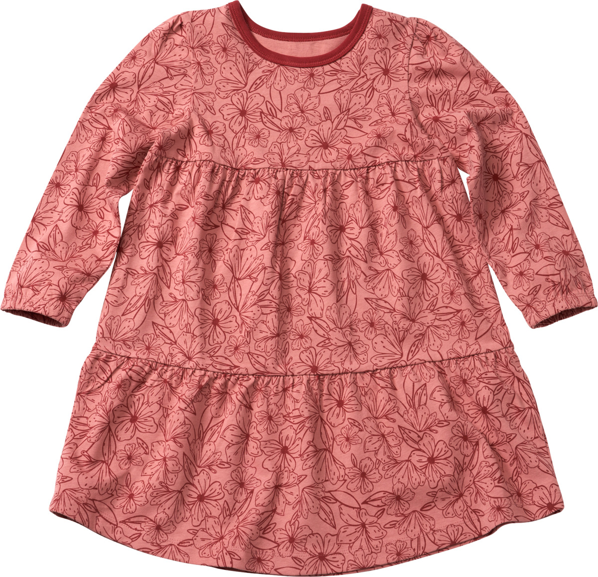 Bild 1 von ALANA Kleid mit Blumen-Motiv, rosa, Gr. 116