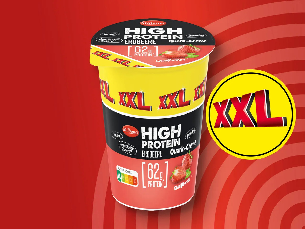 Bild 1 von Milbona High Protein Quark-Creme, 
         500 g