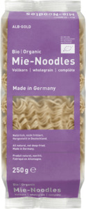Albgold Nudeln, Mie-Noodles aus Vollkorn