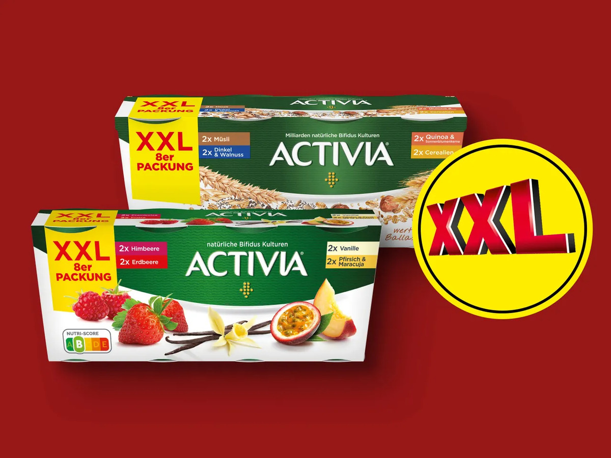 Bild 1 von Danone Activia XXL, 
         8x 115 g