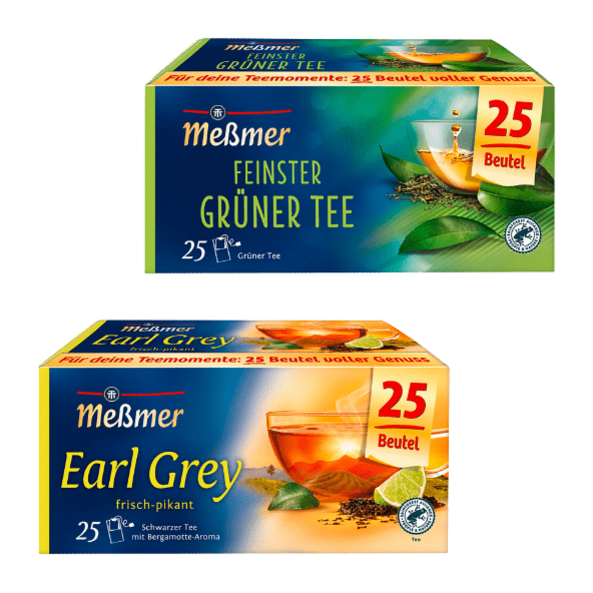 Bild 1 von MESSMER Schwarz- / Grüntee 43,75g