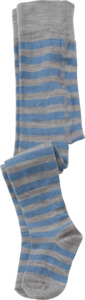 ALANA Strumpfhose mit Bio-Schurwolle, blau & grau, Gr. 74/80