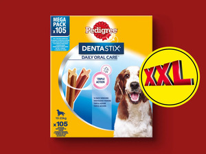 Pedigree Dentastix Daily Oral Care Mega Pack, 
         105 Stück