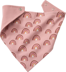 ALANA Halstuch Pro Climate mit Regenbogen-Muster, rosa