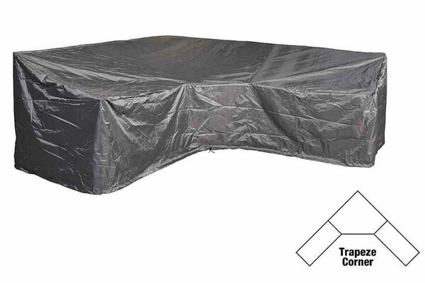 Bild 1 von AeroCover Schutzhülle in L-Form für Lounge Sets, mit Trapez-Ecke, 300 x 300 x 90 x 65/90 cm