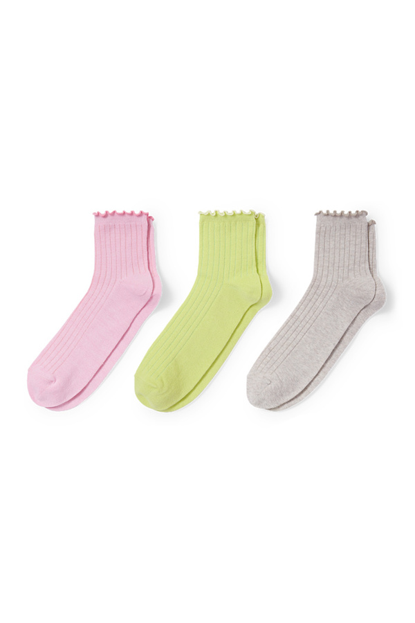 Bild 1 von C&A Multipack 3er-Socken, Beige, Größe: 35-38