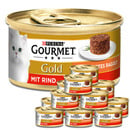 Bild 1 von Purina Gourmet Gold Raffiniertes Ragout Rind Katzenfutter nass 12x85G