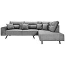 Bild 1 von Max Winzer Ecksofa, Grau, Textil, 3-Sitzer, Füllung: Schaumstoff, Ottomane rechts, L-Form, 295x217 cm, Goldenes M, Made in Europe, Rücken echt, Wohnzimmer, Sofas & Couches, Wohnlandschaften, Ecksof