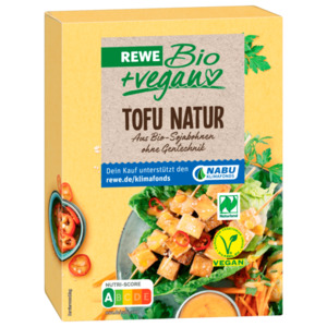 REWE Bio + vegan Tofu Natur 2x200g