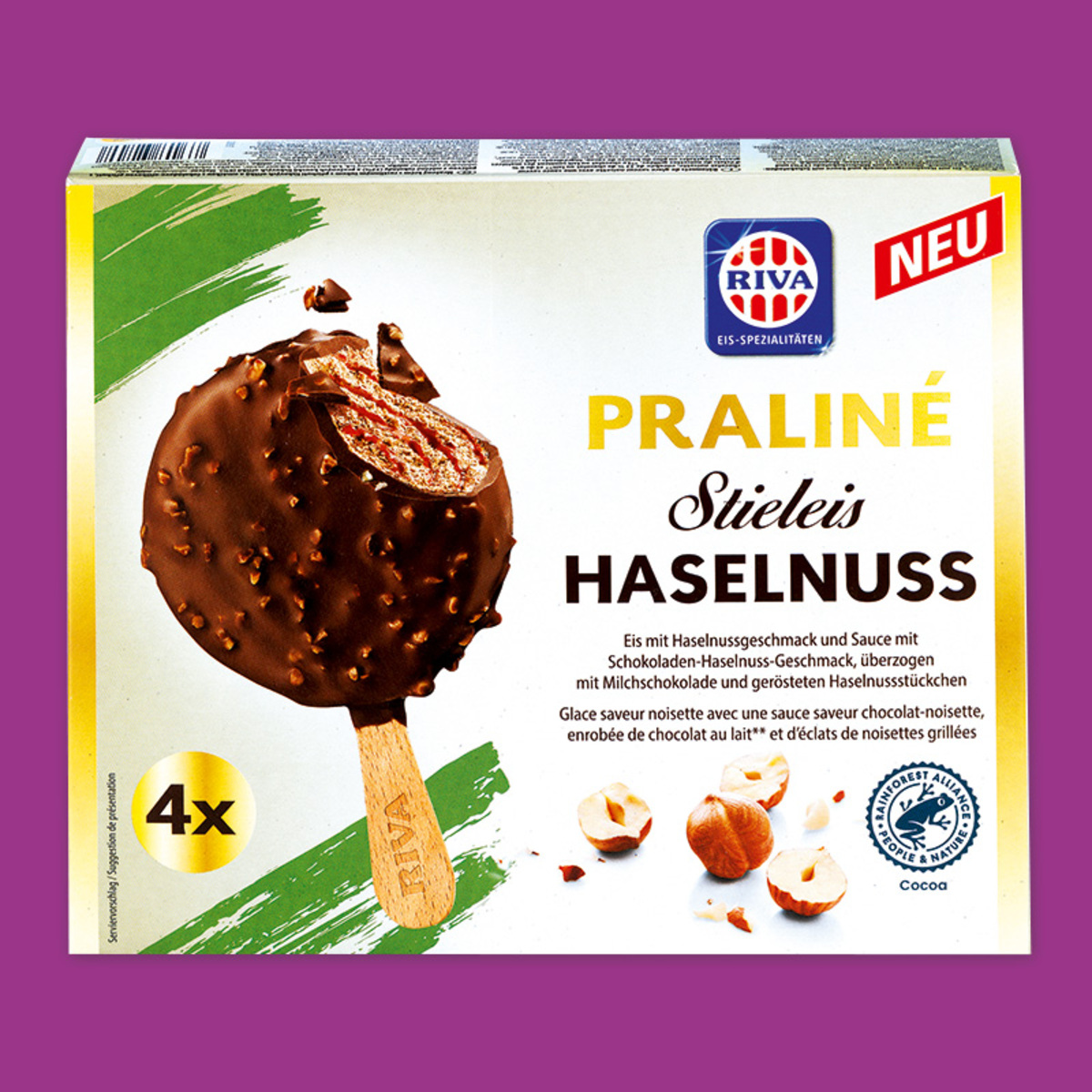 Bild 1 von Riva Praliné Stieleis