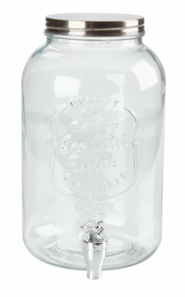 Bild 2 von Getränkespender m/Hahn LEMONADE 3,5 L Glas