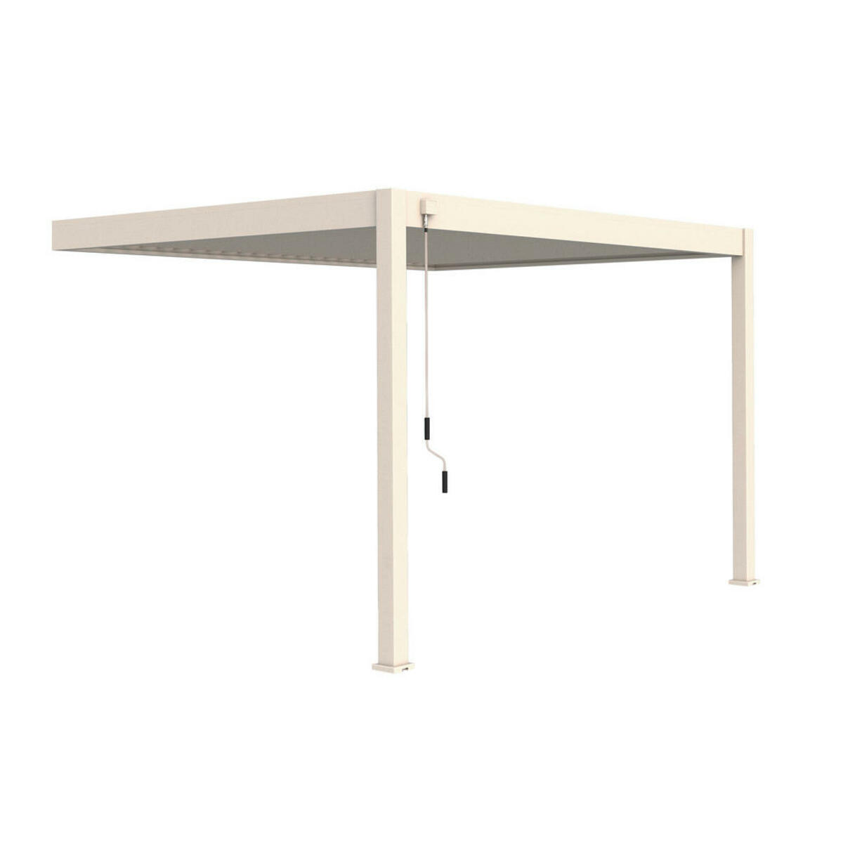 Bild 1 von Pavillon, Metall, 400x255x300 cm, wetterbeständig, UV-beständig, Sonnen- & Sichtschutz, Pavillons